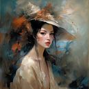 Portret "Take me to wonderland" van Carla Van Iersel thumbnail