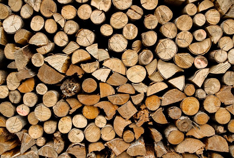 Pile of logs by HappyTravelSpots