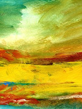 Kontraste einer Landschaft 1 - Contrasten van een landschap von Claudia Gründler