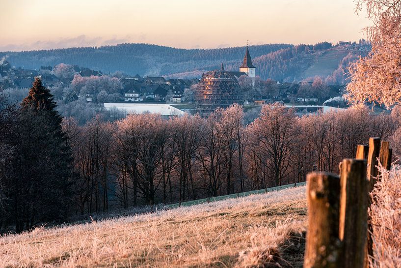 Matinée glaciale à Winterberg dans le Sauerland par Sauerland-Fotos by Robin Deimel