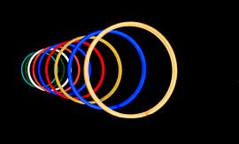 Neon light rings by shoott photography