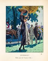 Art Nouveau Vintage magazine cover Gazette Bon Ton, 1920