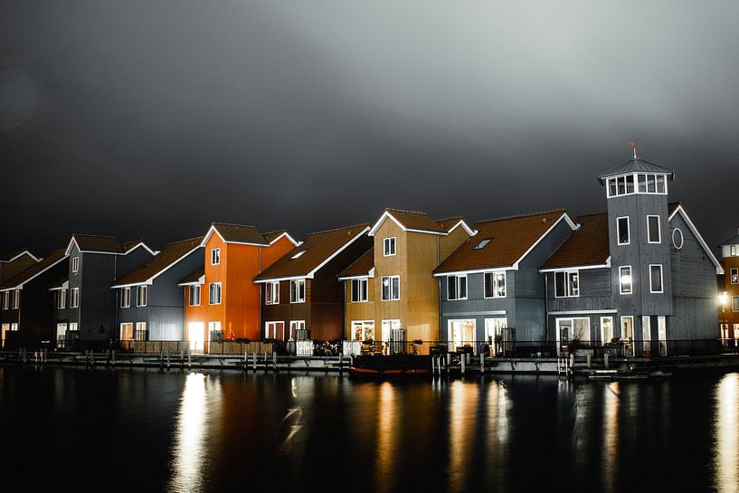 Reitdiep at night by Eugenlens