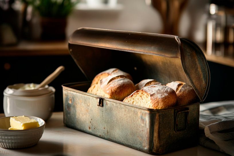 Brotkasten Genuss von Poster Art Shop