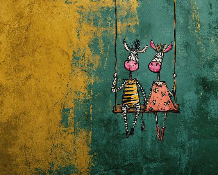 Swinging Partner von ARTEO Gemälde