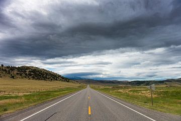 Road to Yellowstone van Jan Peter Mulder