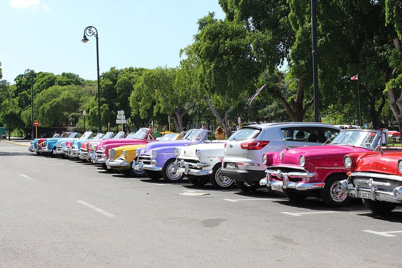 Voitures anciennes de Cuba par Wilma Hage