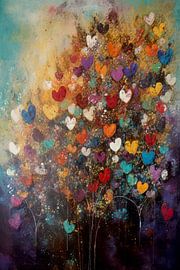 Colourful Hearts by Preet Lambon