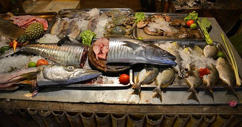 Verse vis in Thais visrestaurant