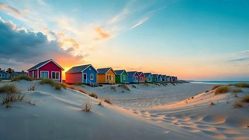 Het geluid van golven en zand