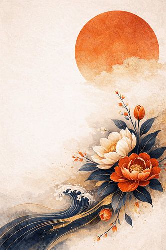 Pivoines Golden Sun I