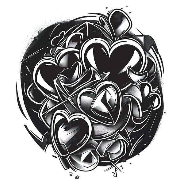 Modern Lines | Illustration by ARTEO Paintings