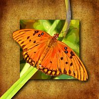 Butterfly | Golf mother-of-pearl butterfly