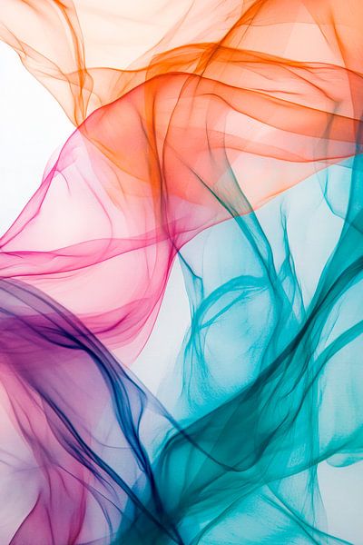 Farbige Seidenhüllen von Poster Art Shop