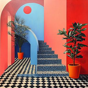 Innenarchitektur Surrealismus Architektur Design Geometrie
