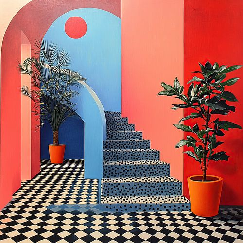 Interieurontwerp Surrealisme Architectuur Ontwerp Meetkunde