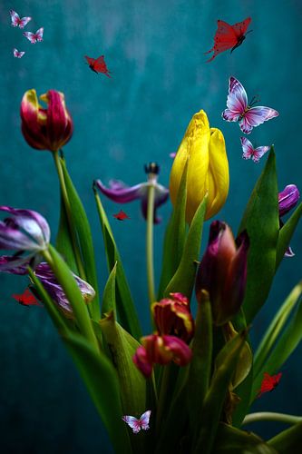 Éteint (série de tulipes 1van3)