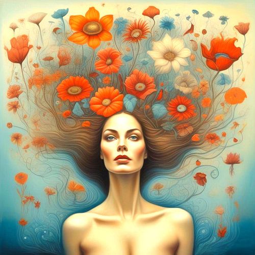 Lady Flower Power se laisse porter