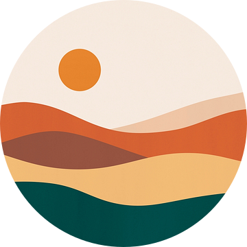 Harmonisch landschap 9 van Vitor Costa