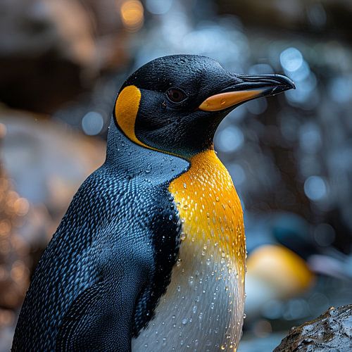 Koningspinguïn – Close-upportret – Natuur