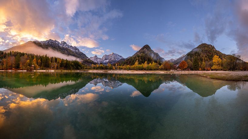 Slovenia, Jezero Jasna, Lake Jasna, Kranjska Gora by Thomas Rieger