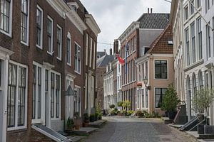 Enge klassische Molstraat in Middelburg
