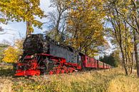 herfst in de Harz met HSB 99 222 van Marcel Timmer thumbnail