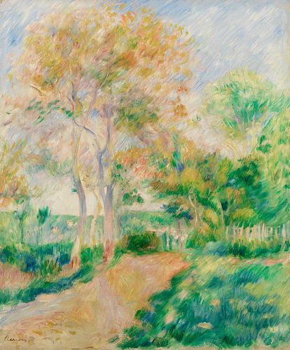 Renoir, landschap in de herfst(1884)