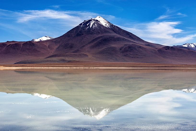 La Laguna Colorada en Bolivie par Roland Brack