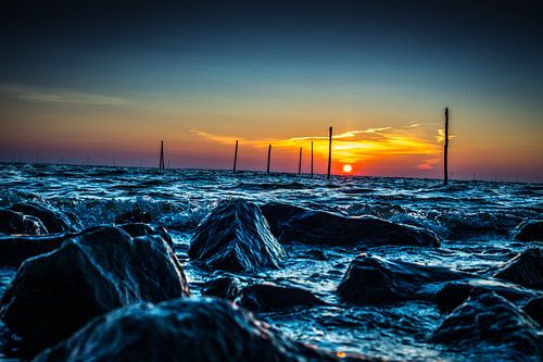 Lever du soleil Houtribdijk