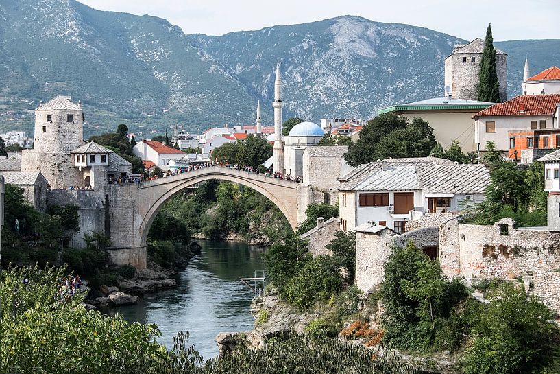 Brücke von Mostar von Wilna Thomas