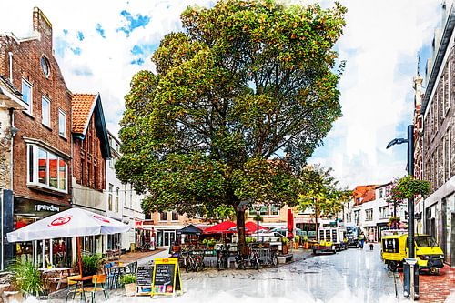 Kleine Markt in Vlissingen (art)