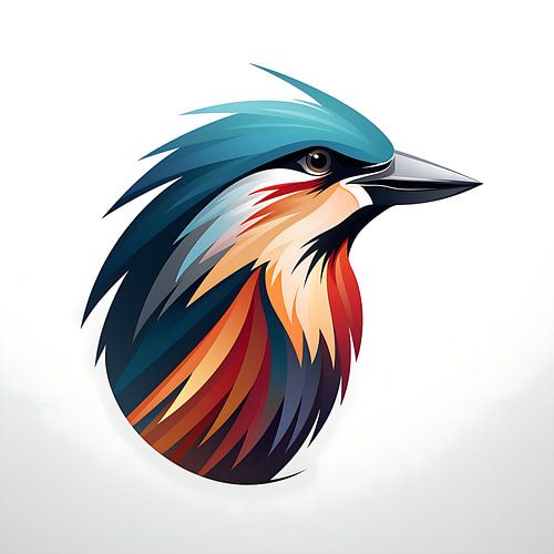 Vector image Bird / parrot