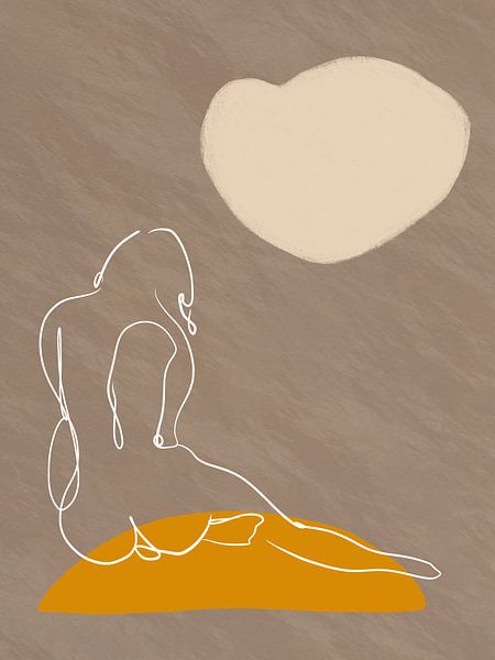 Abstract beauty I by Arjen Roos