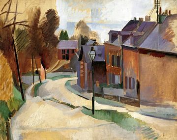 Laon Road (1912) door Robert Delaunay van Peter Balan