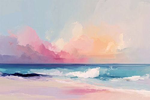 Zonsondergang in Pastel no.6