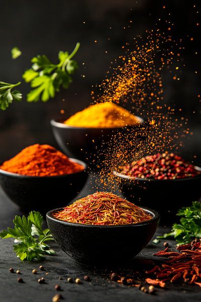 Variety of spices by Poster Art Shop