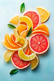 Fruchtvielfalt von Poster Art Shop