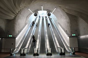 Stockholm Central Station van Sanne van der Veen