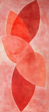 Rode Abstractie | Rode Diepte van Modern Collection