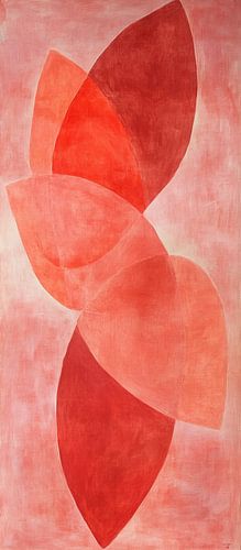 Abstraction rouge | Profondeur rouge