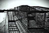 Chicago trappen; Amerikaanse industriële architectuur.