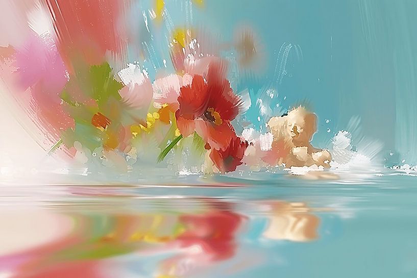 Abstrakte Linien Komposition von Art & Soul Creations