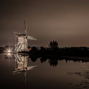 Molen Kinderdijk (vierkant)