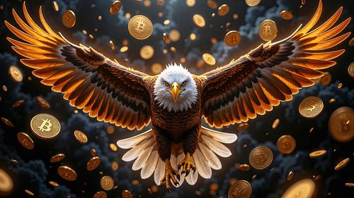 VIREXON – Een adelaar in vlucht door de Bitcoin regen