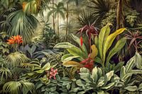 Planten in het tropisch regenwoud