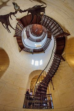 Escalier en colimaçon Jagdschloss Granitz sur Rob Boon