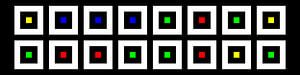 Verschachtelt | Mittig | 08x02 | N=02 | Random #05 | RGBY