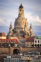 Frauenkirche in the golden evening light