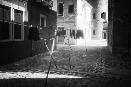 Achtertuin in Venetië